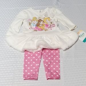 Disney Matching Sets - New Disney Princess Baby Girls Outfit Disney Matching Sets - New Disney Princess Baby Girls Outfit
